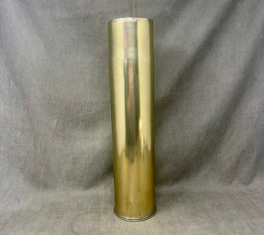 French WW1 75mm Mle 1897 Field Gun Shell Case – Inert