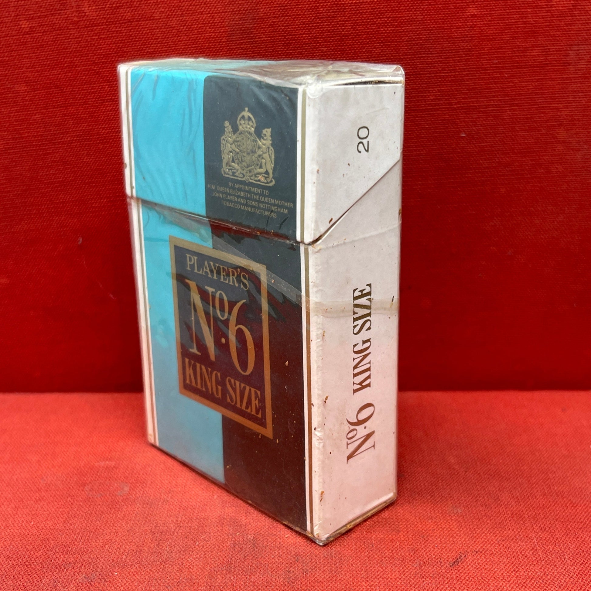 players no 6 cigarette packets Vintage Sealed Packet 20 x Players No6 King Size Cigarettes players no 6 cigarette packets Vintage Sealed Packet 20 x Players No6 King Size Cigarettes