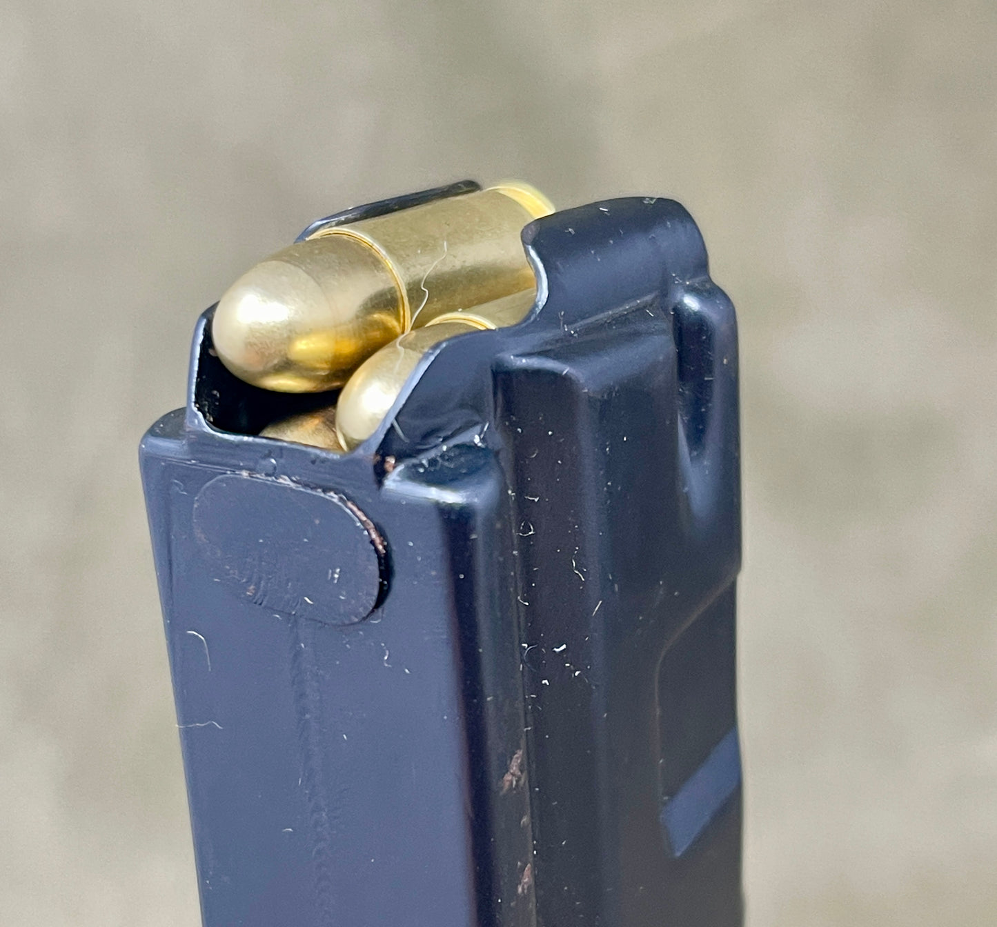 30 Rnd MP5 9mm magazine with 25 INERT 9mm Rnds