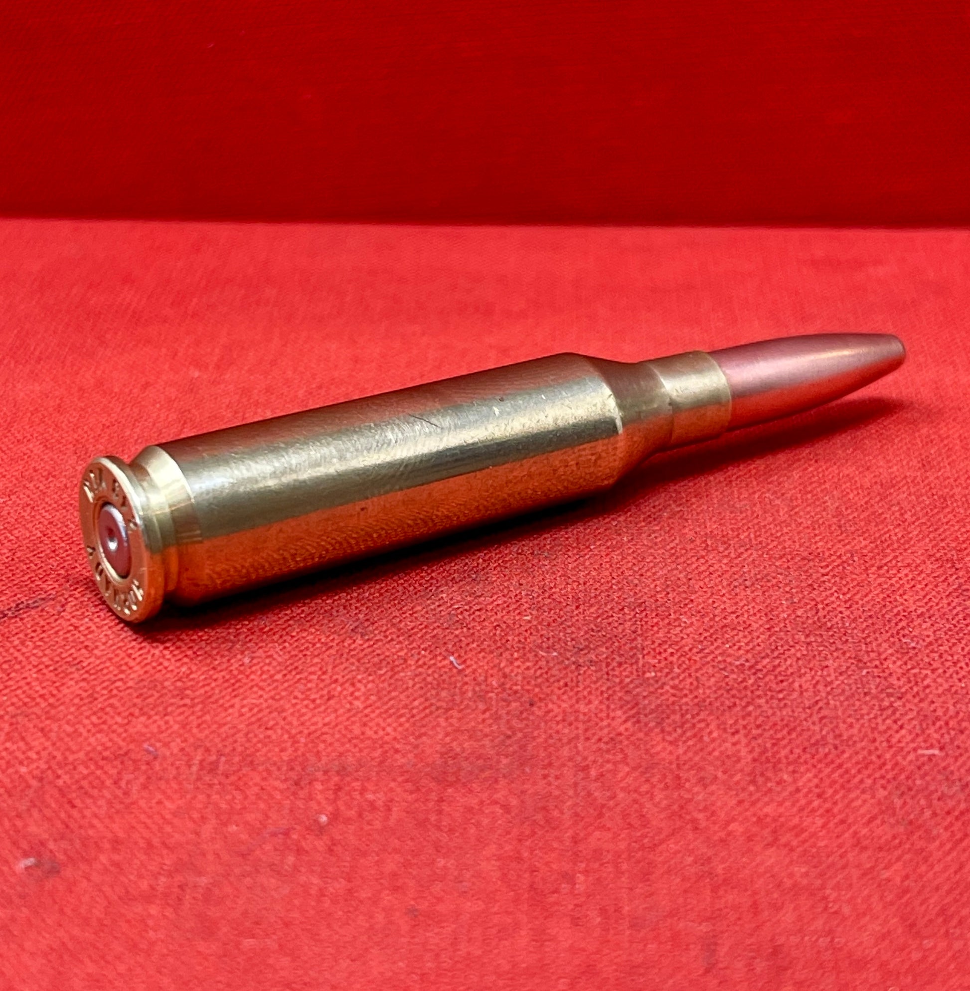 .243 Winchester Round fitted with INERT Primer