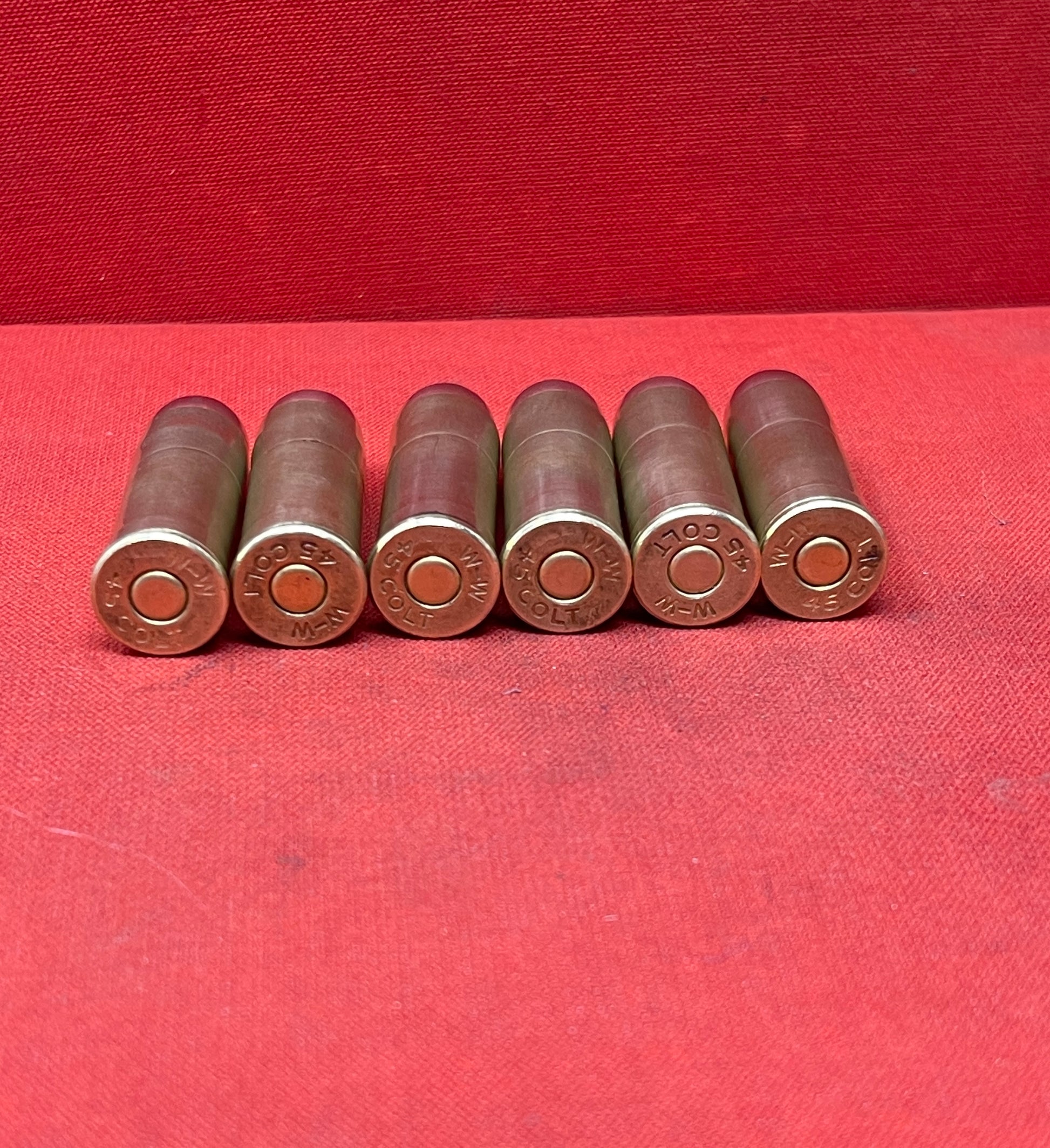 6 x INERT 45 Long Colt Fitted INERT Primers