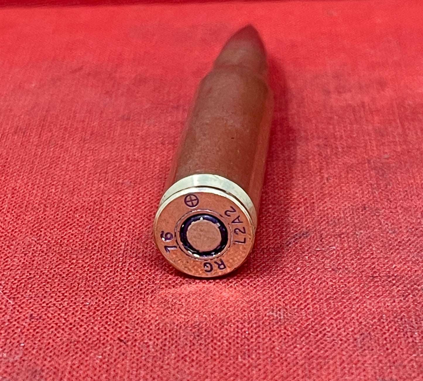 Inert 7.62mm British Round – 1986 Dated RG (Radway Green) | Collectible Ammunition