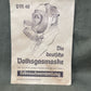 1939-45 WW2 German Civilian Homefront Gas Mask Complet