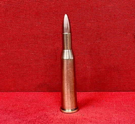 5.6×52R Inert Rifle Round – Oiled Primer – PS Manufacture