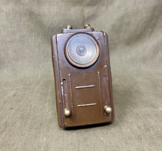 World War II British Army Lamp Electric No. 4 – D.B. Ltd Original