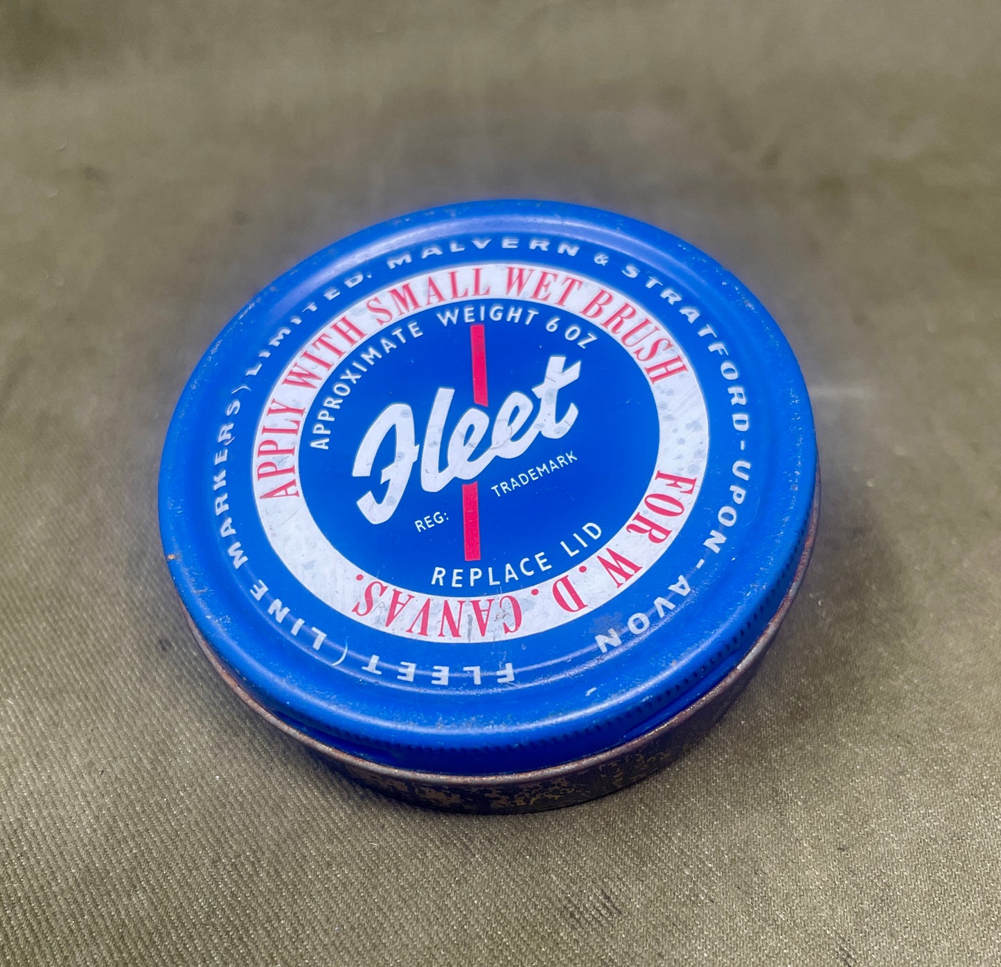 Fleet Webbing Renovator – Restore & Protect British WD Canvas Webbing