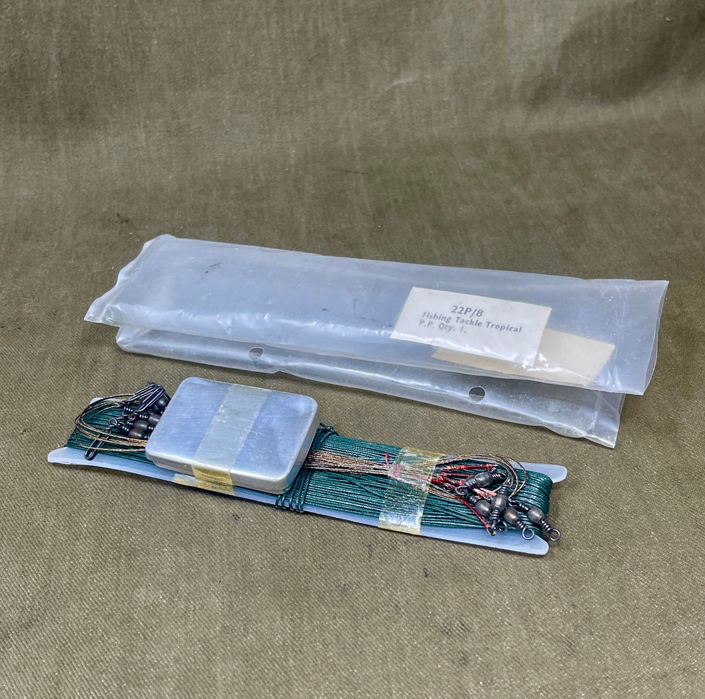 June 1963 British Army Tropical Fishing Tackle Set 22P/8 – Modern Arms Co Ltd