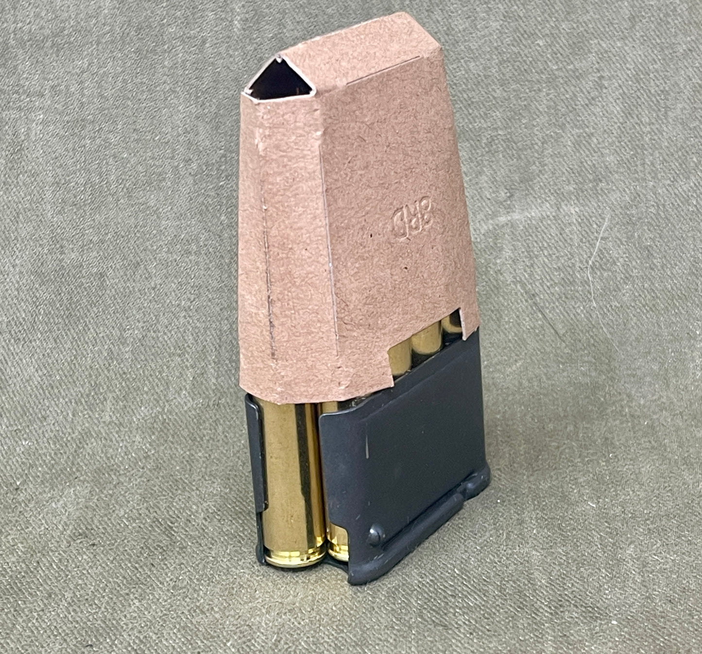 8 x Inert .30-06 Springfield Rounds in Original Style M1 Garand En-Bloc Clip