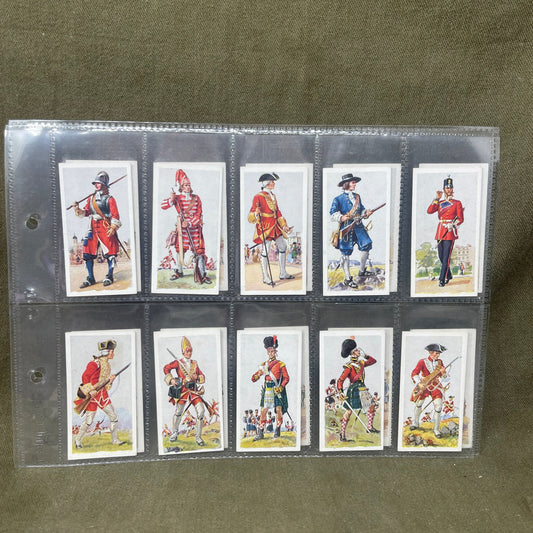 "Carreras Ltd 'History of Army Uniforms' Cigarette Cards