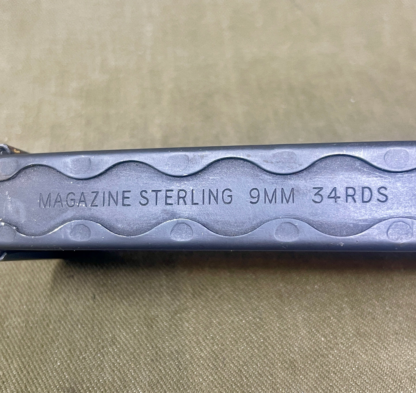 Early Pattern British 9mm Stirling Sub Machine Gun SMG Magazine