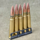 5 X Inert/ Display – .303 Lee Enfield Rounds In Charger Loading Clip ( INERT Primers )