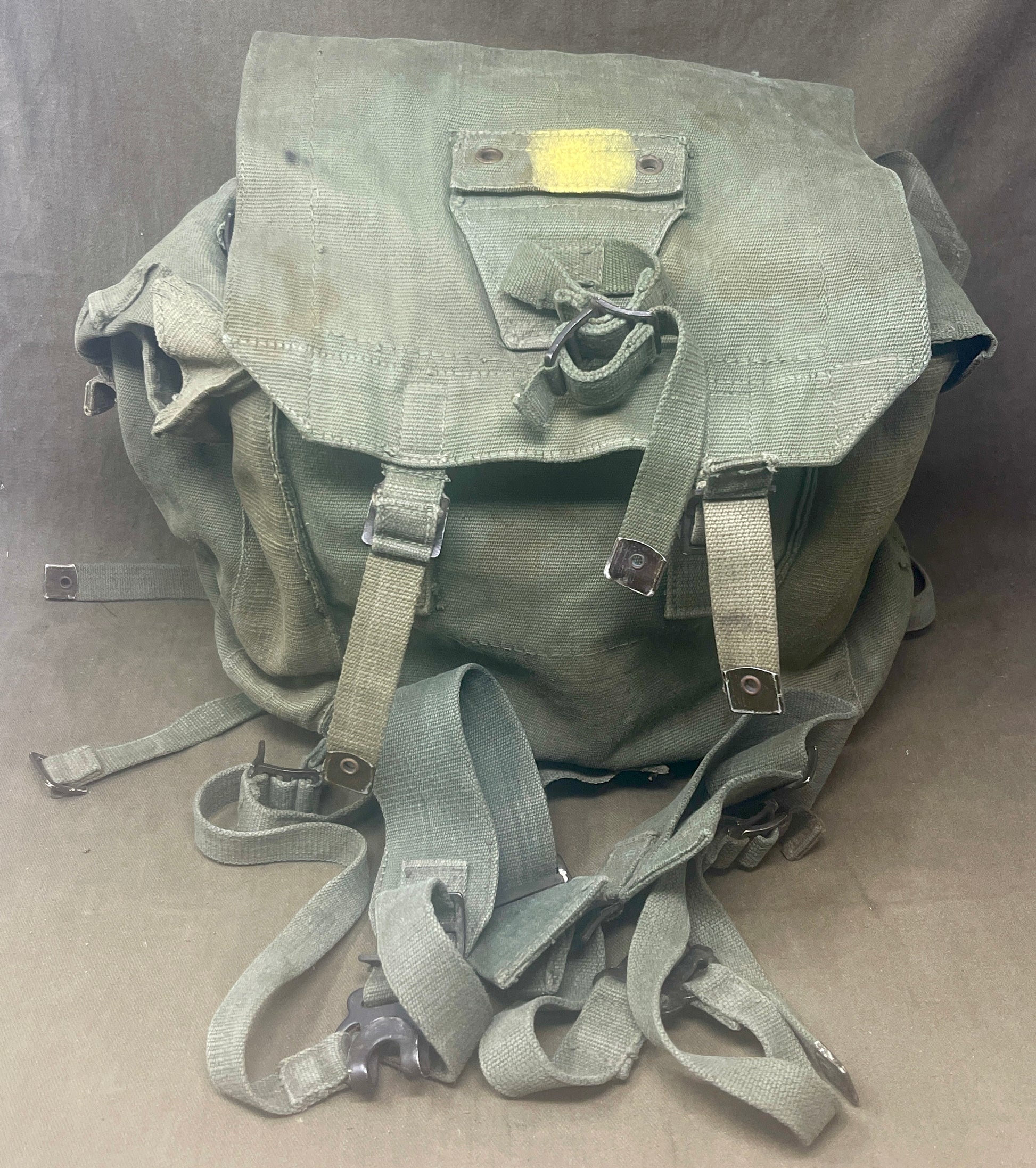 1944 Pattern Small Pack complete with Left Right Webbing Straps
