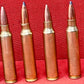 Selection of 6 × Inert .223 / 5.56 NATO Rounds – Hunting & Military Mix