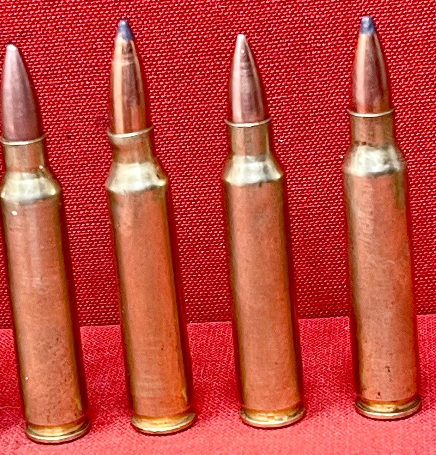 Selection of 6 × Inert .223 / 5.56 NATO Rounds – Hunting & Military Mix