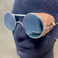 Original Early WW2 RAF Type E2 Anti Glare Spectacles & Air Ministry Storage Case