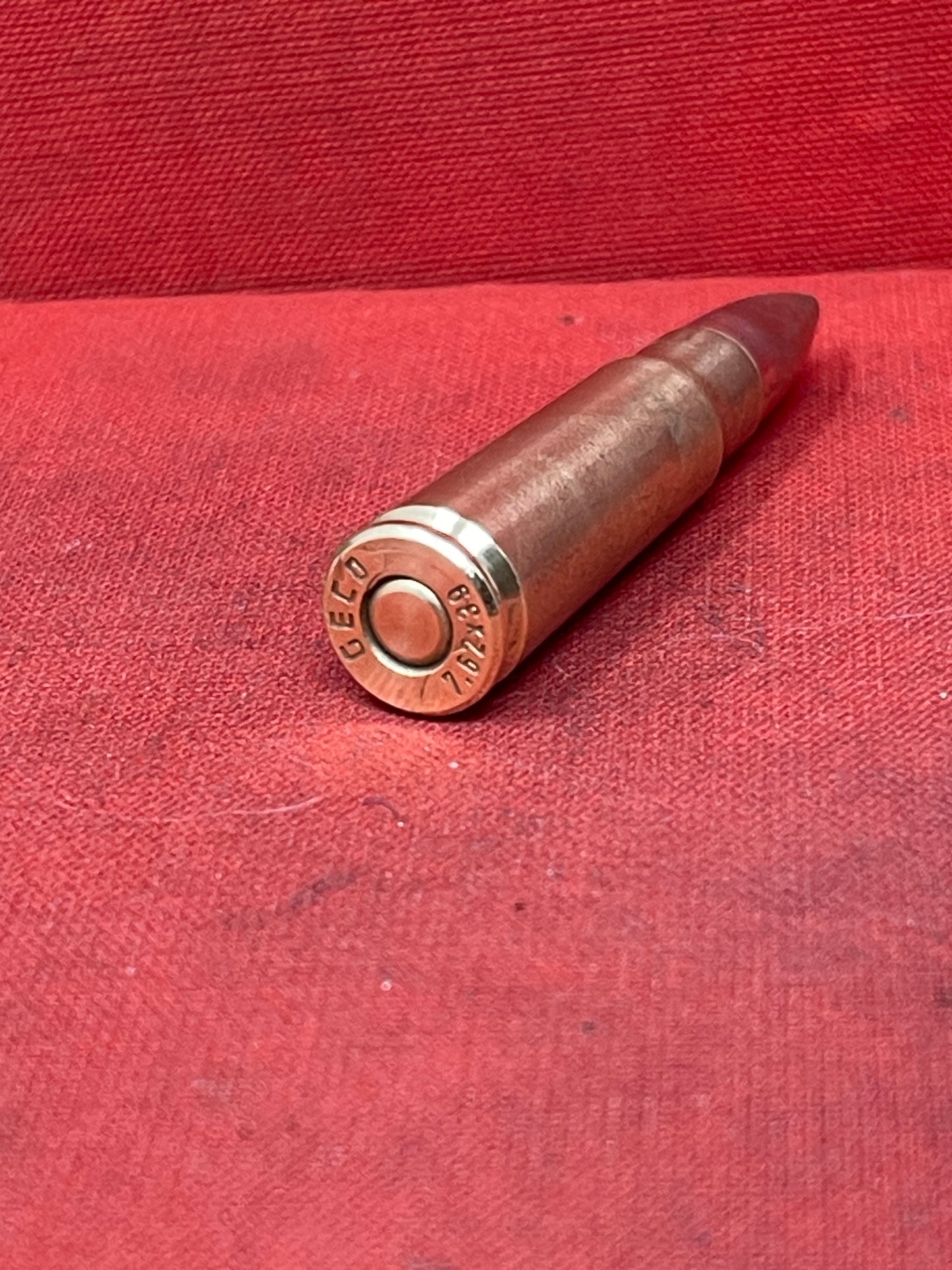 1 x 7.62x39 INERT Round fitted with INERT Primer