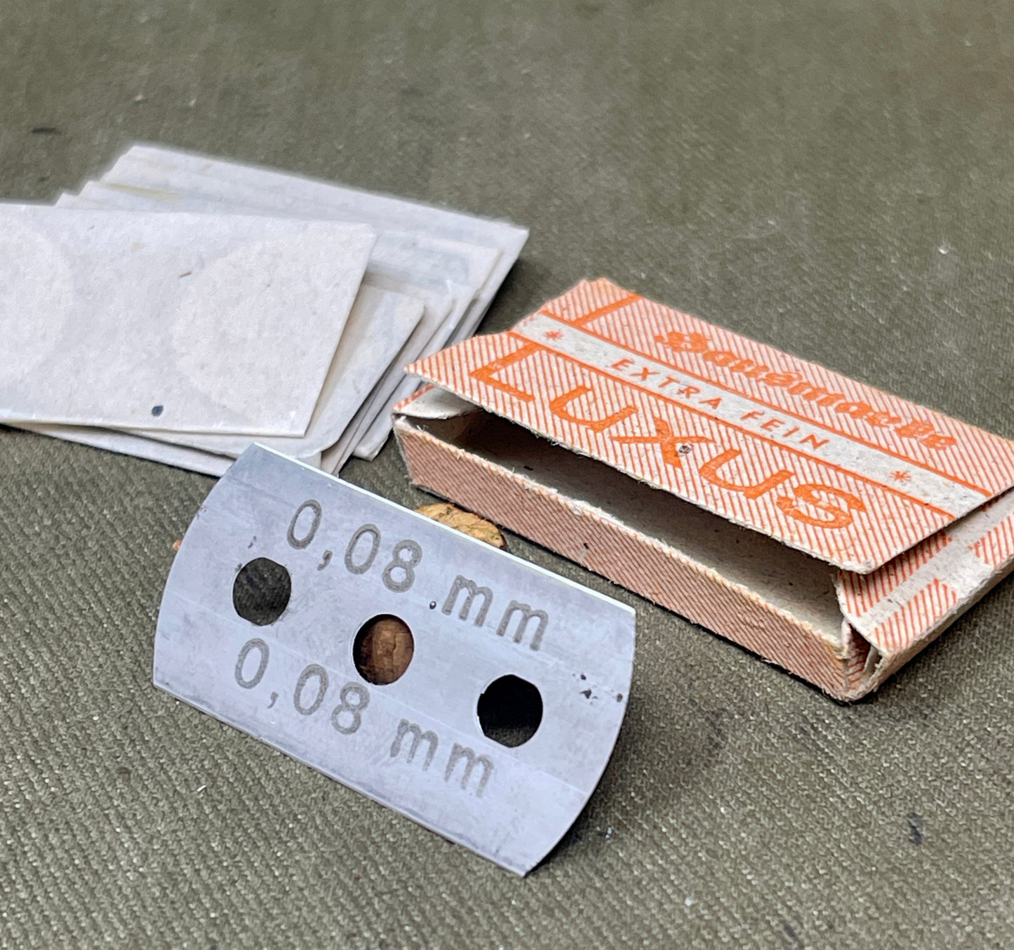 WW2 German Military Luxus Sansmarke Razor Blades – Pack of 10