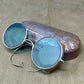 Original Early WW2 RAF Type E2 Anti Glare Spectacles & Air Ministry Storage Case