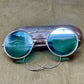 Original Early WW2 RAF Type E2 Anti Glare Spectacles & Air Ministry Storage Case