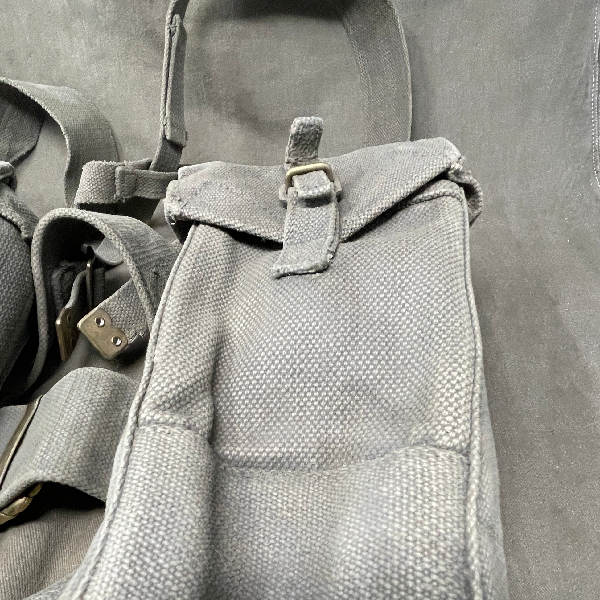 ORIGINAL WW2 BRITISH Army 37 Pattern Webbing Set- Includes Small Pack - Foto 8