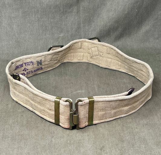 British Army 1937 Pattern Webbing Belt Brass