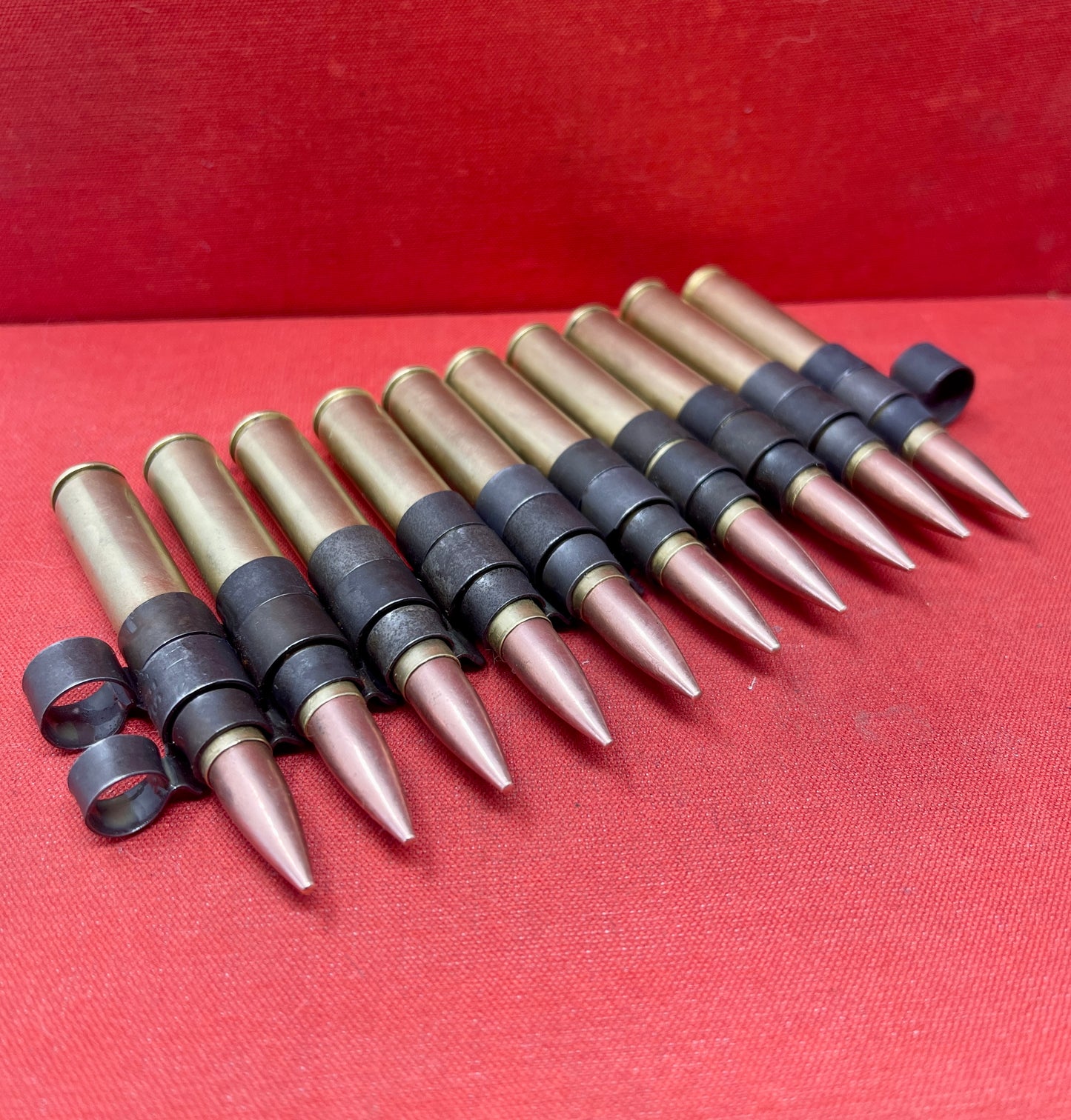 Belt 10 x 30-06 Springfield Inert Rounds