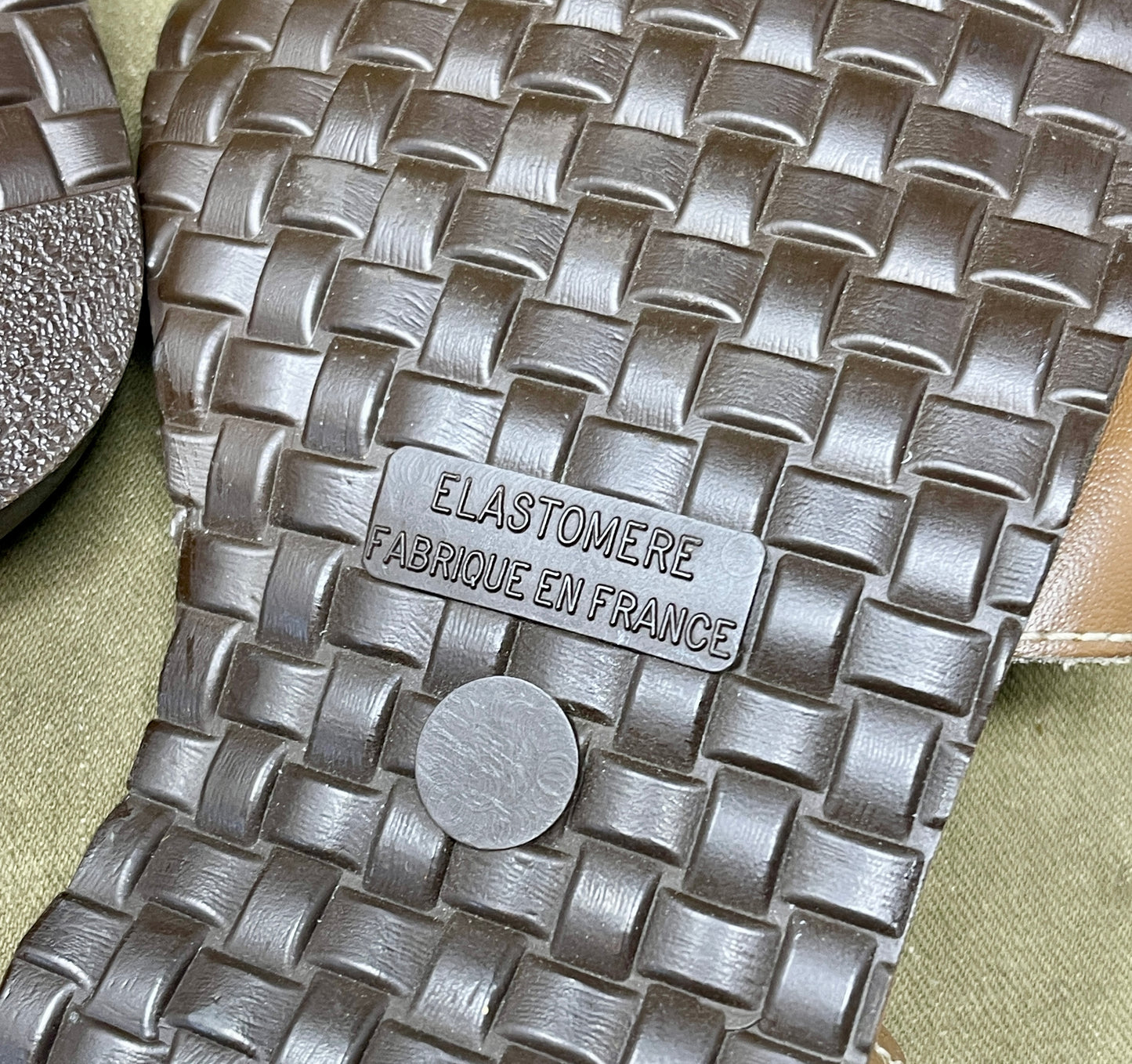 French Foreign Legion Desert Leather & Elastomere Sandals – Military Footwear