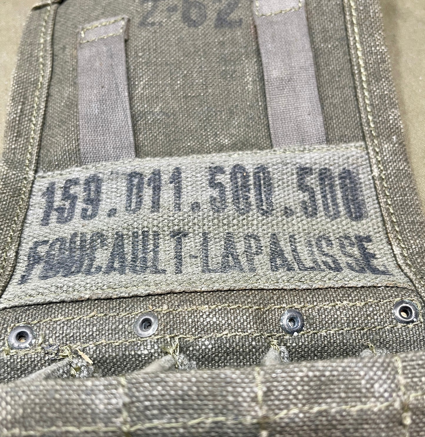 French Foreign Legion MAT-49 Submachine Gun Magazine Pouch