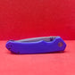 Civivi Brazen C20235A Purple G10 Handle Gray Stonewashed D2 Blade Tanto