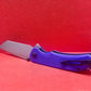 Civivi Brazen C20235A Purple G10 Handle Gray Stonewashed D2 Blade Tanto