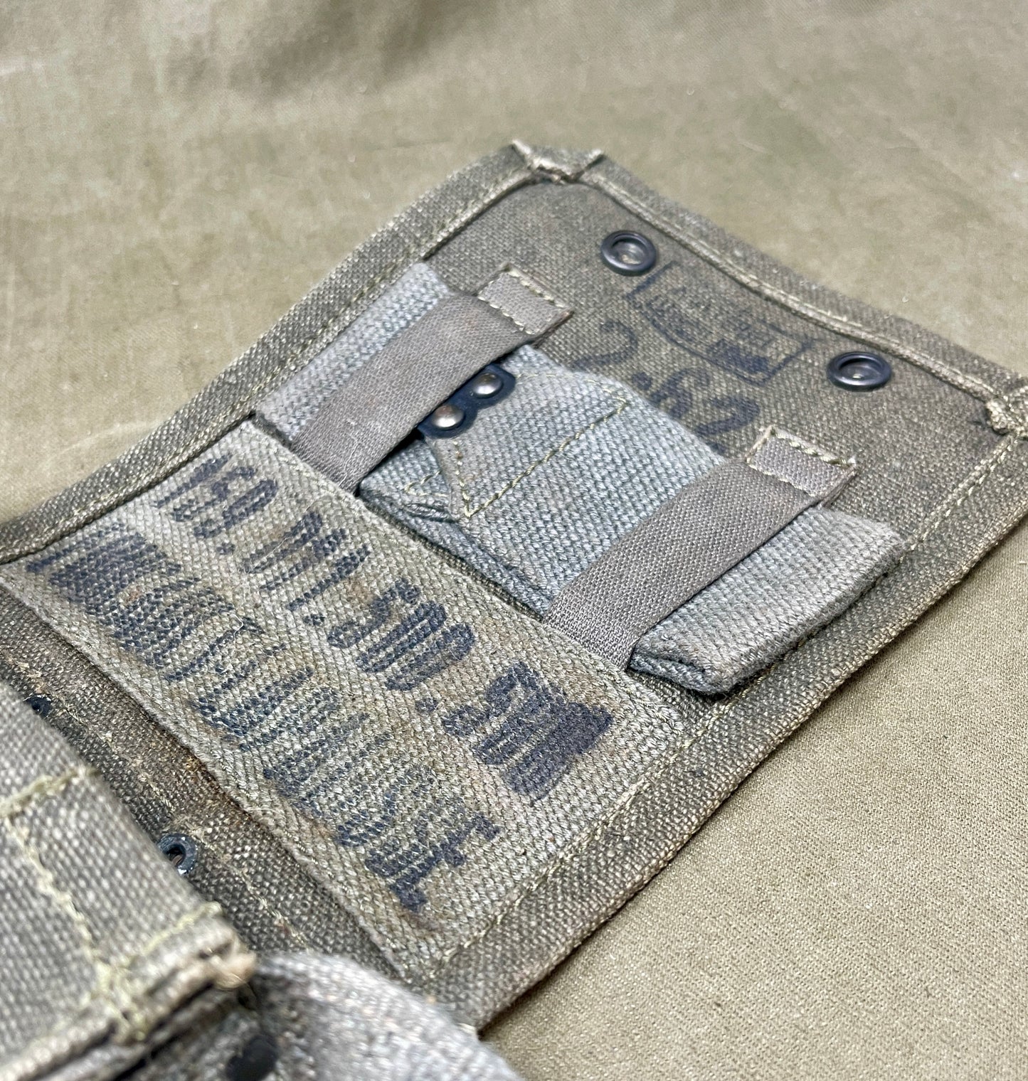 French Foreign Legion MAT-49 Submachine Gun Magazine Pouch