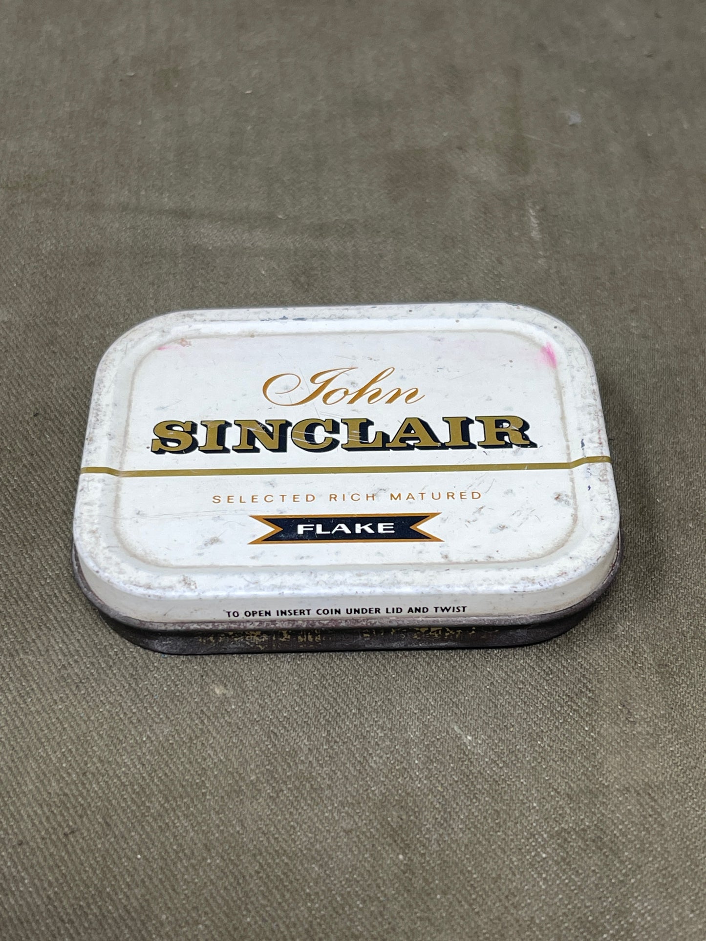 Vintage John Sinclair  Tobacco Tin