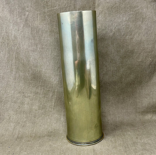 WW2 US 75mm M5A1 Type 1 Brass Shell Case – BB Co 1943