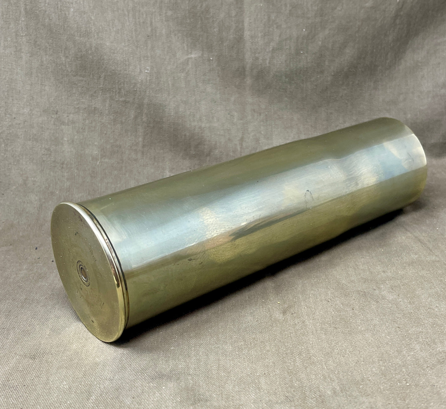WW2 US 75mm M5A1 Type 1 Brass Shell Case – BB Co 1943