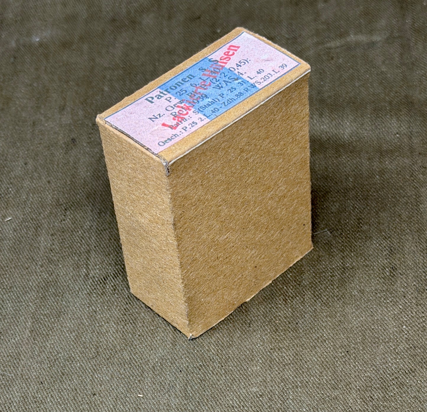 15 x Mauser 7.92x57mm INERT Ammunition 5 Round  Boxed.