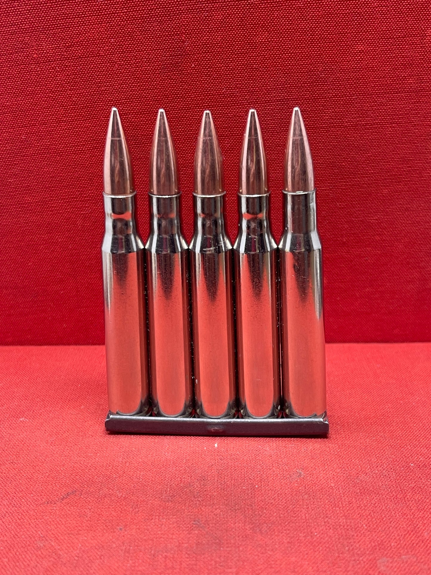 5 X Nickel .30-06 Springfield Inert Rounds