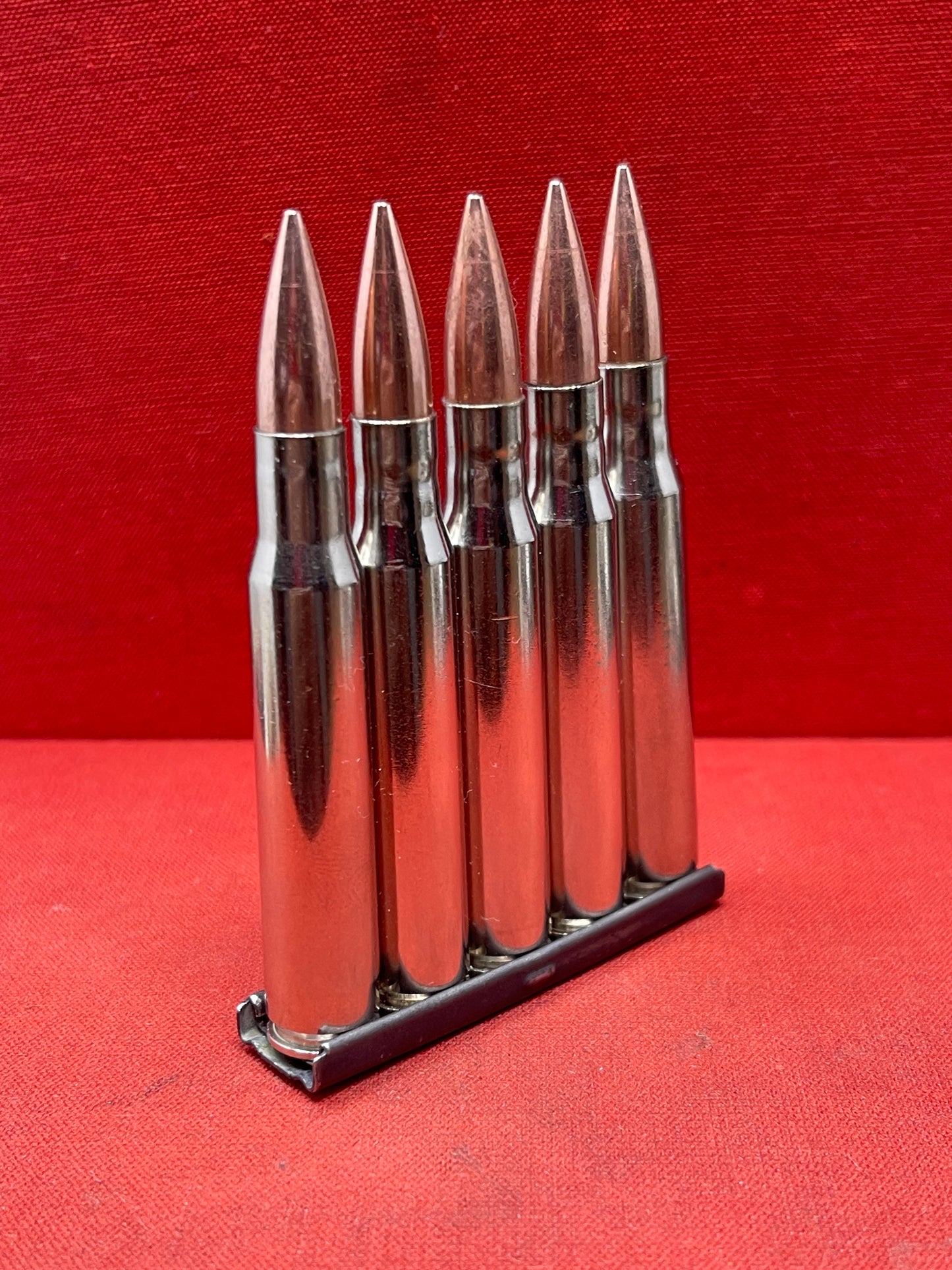 5 X Nickel .30-06 Springfield Inert Rounds