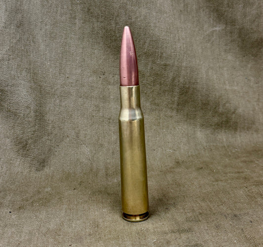 Inert .50 Cal Browning Machine Gun Round – K49 Headstamp | Post-WWII British .50 BMG Display Cartridge