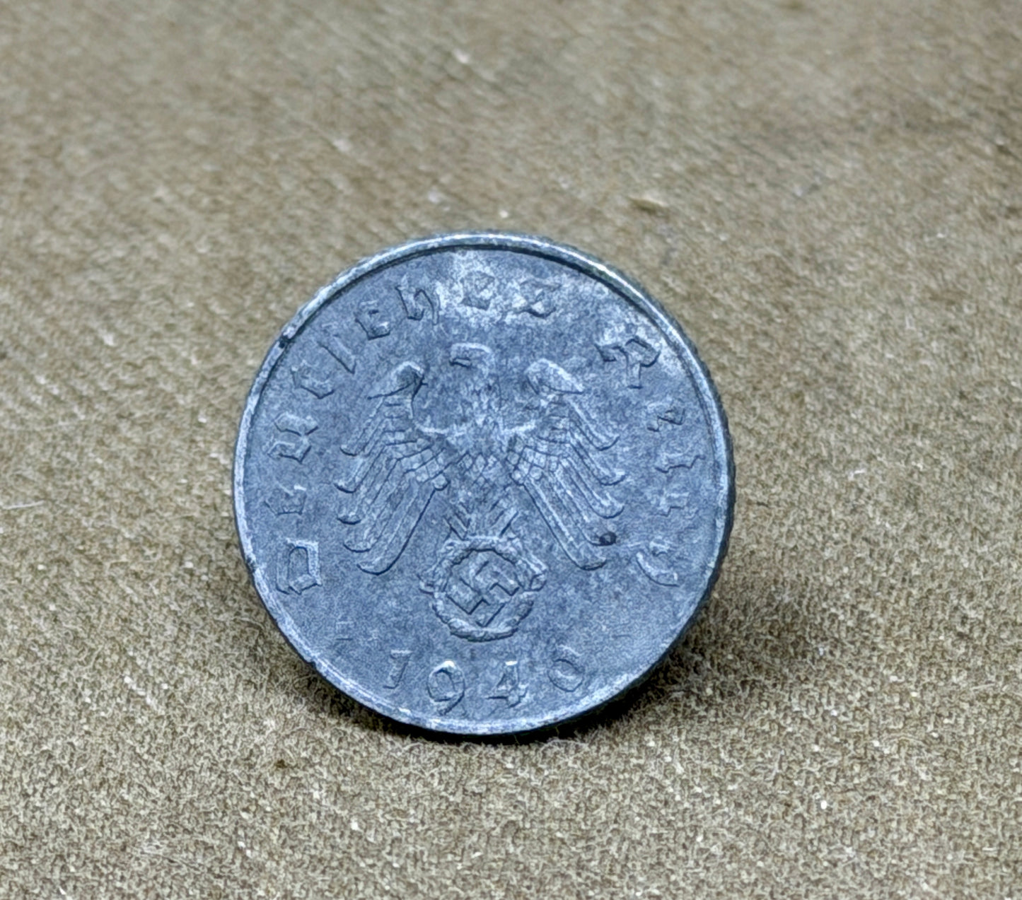Nazi Germany WWII Reichspfennig Coins – 10, 5 & 1 Reichspfennig Wartime Selection