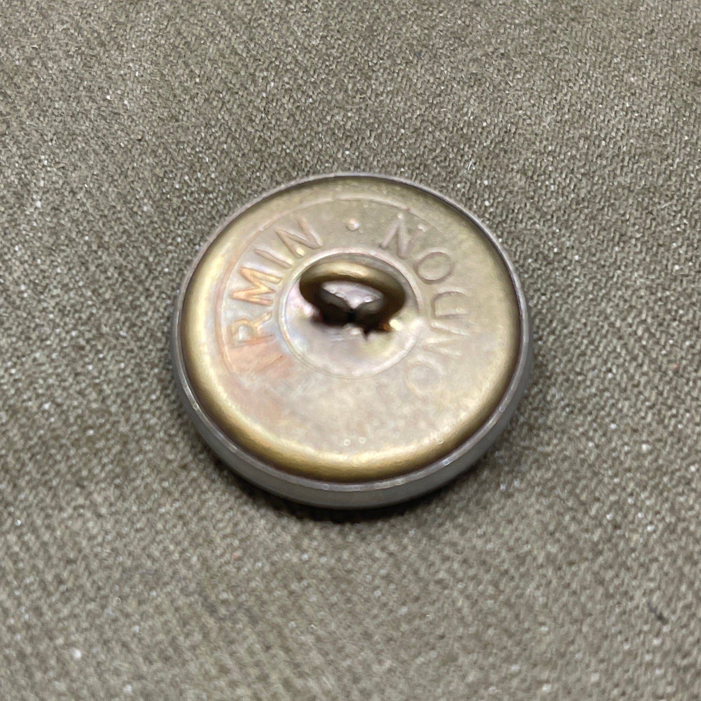 Vintage Metropolitan Police Tunic Buttons
