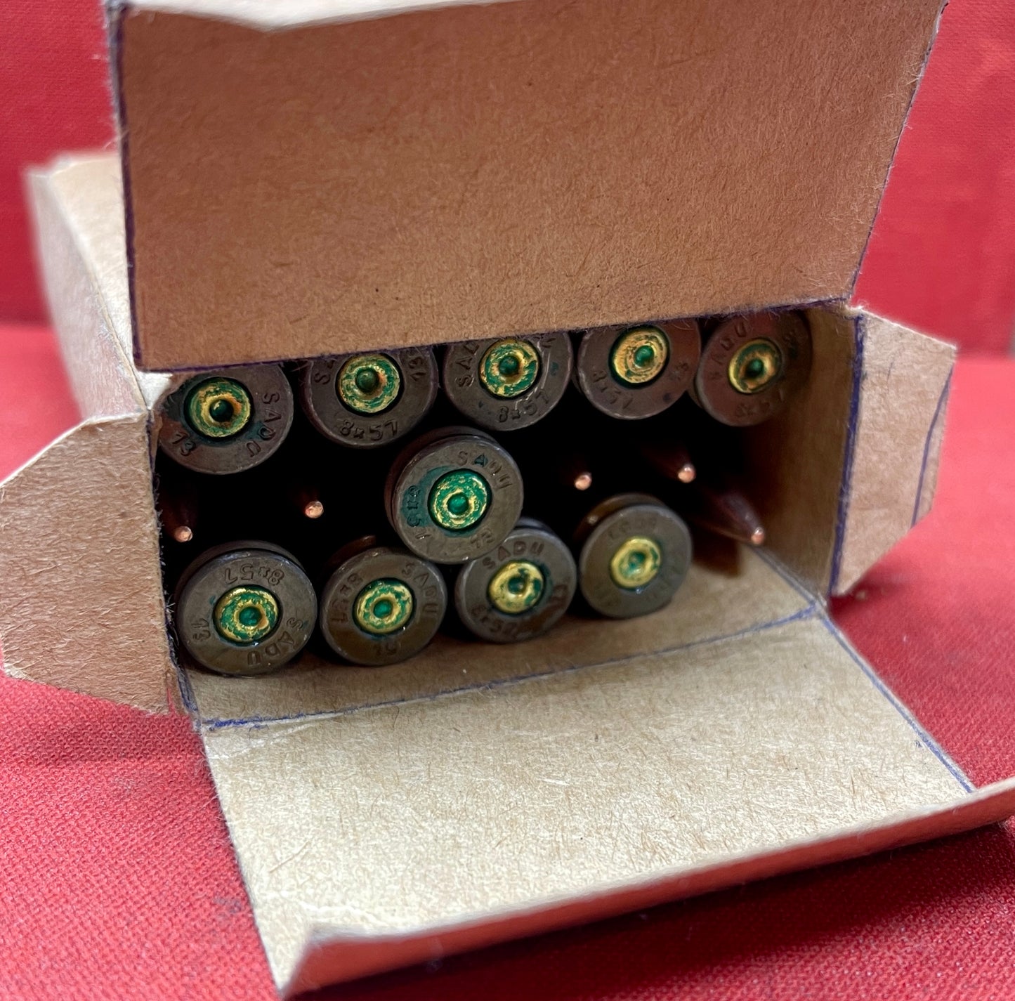 The 50 Cal cartridge cases stamped "FNB 22" refer to .50 caliber BMG (Browning Machine Gun) cartridge cases manufactured in 2022 by Fabrique Nationale de Herstal (FN Herstal), a prominent arms manufacturer in Belgium. The .50 BMG is a powerful, high-velocity round originally developed in the early 20th century for the Browning M2 heavy machine gun but is now widely used in various military, law enforcement, and civilian applications, particularly for long-range precision shooting, anti-material rifles, and 