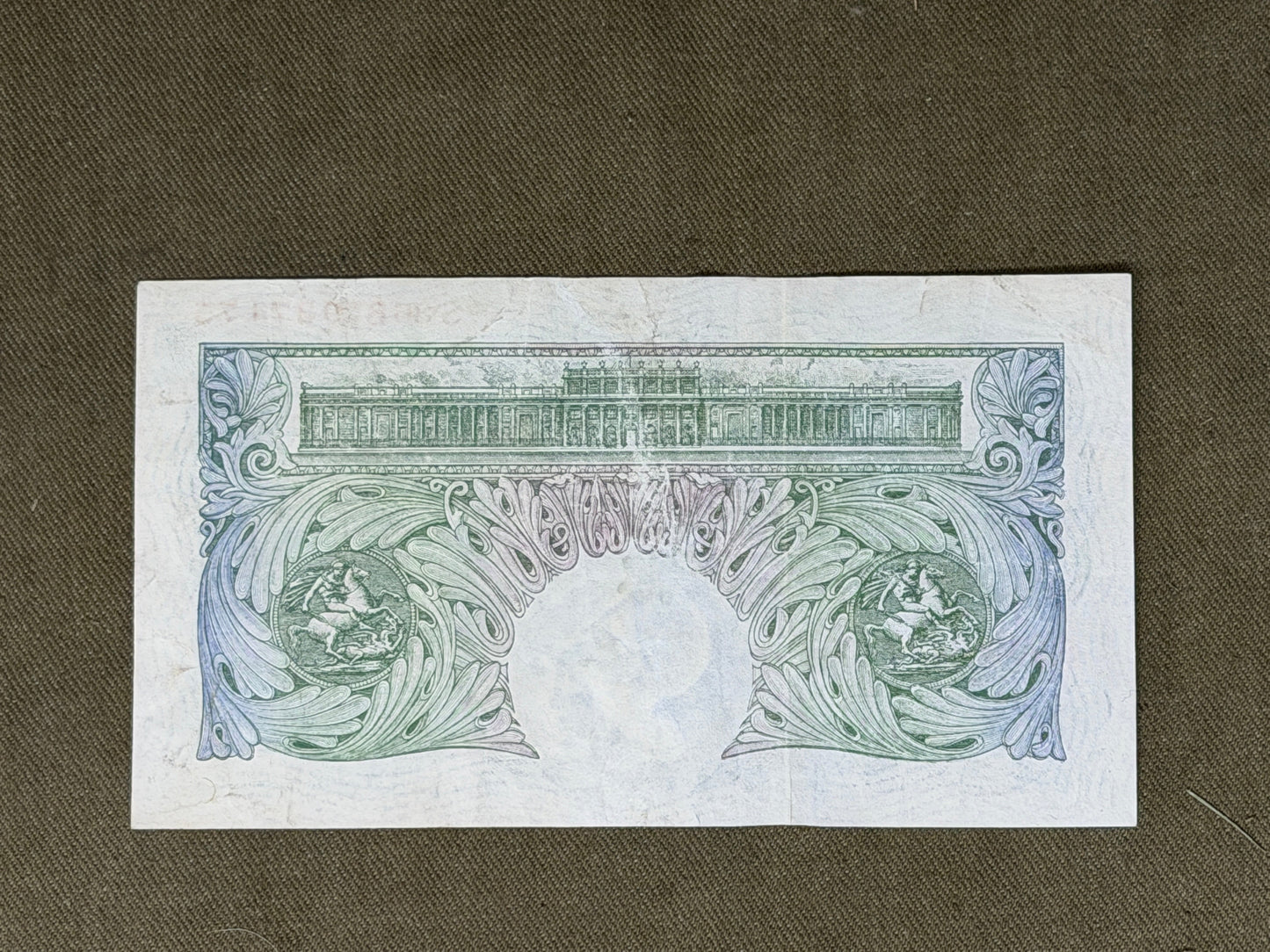 P.S. Beale One Pound Note – Series "A" Britannia (Dugg. B268) S36B937175