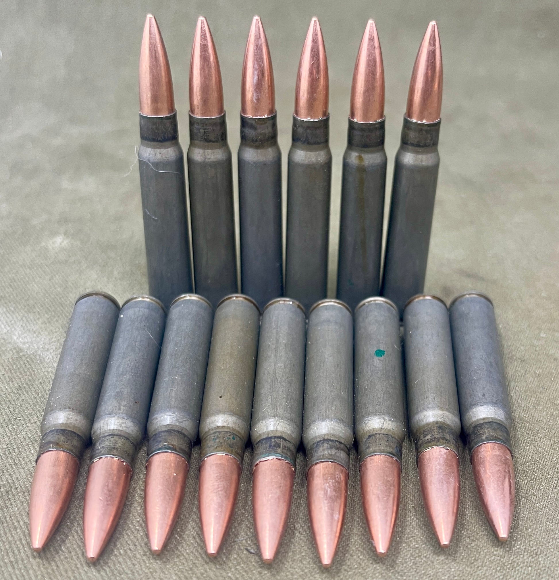 The 50 Cal cartridge cases stamped "FNB 22" refer to .50 caliber BMG (Browning Machine Gun) cartridge cases manufactured in 2022 by Fabrique Nationale de Herstal (FN Herstal), a prominent arms manufacturer in Belgium. The .50 BMG is a powerful, high-velocity round originally developed in the early 20th century for the Browning M2 heavy machine gun but is now widely used in various military, law enforcement, and civilian applications, particularly for long-range precision shooting, anti-material rifles, and 