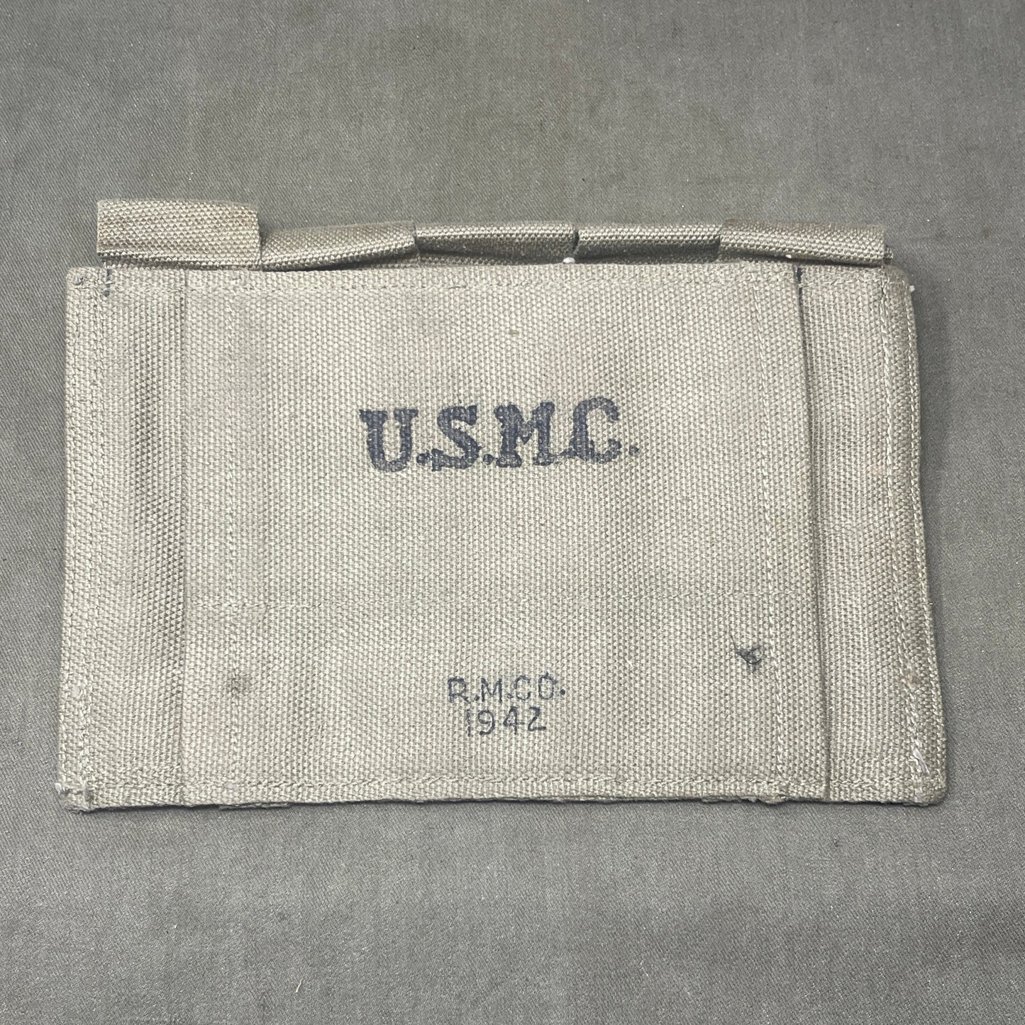 United Staes Marine Corp  WW2 Thompson Five Magazine Pouch