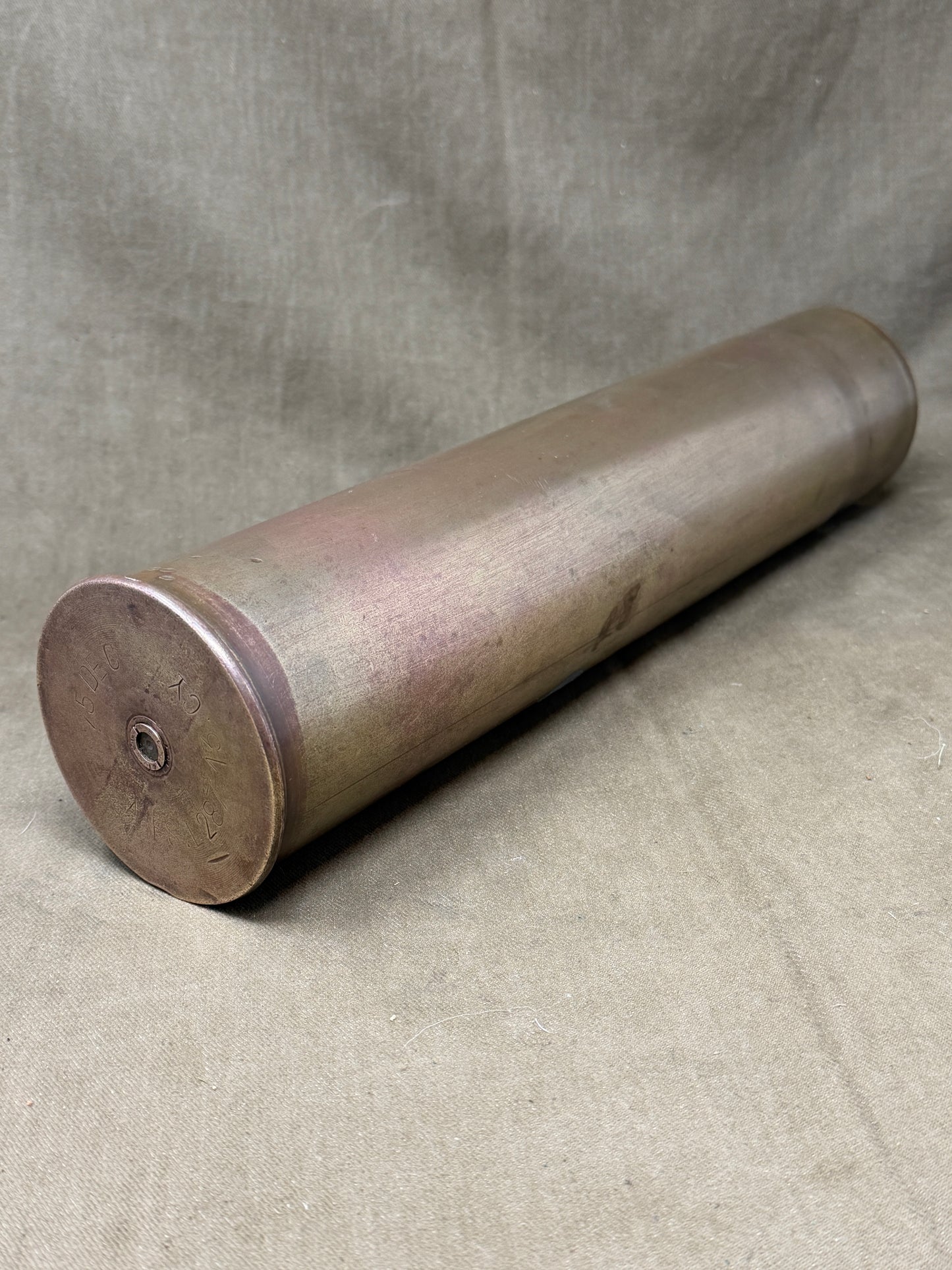 French 75mm 1897 Field Gun Shell Case