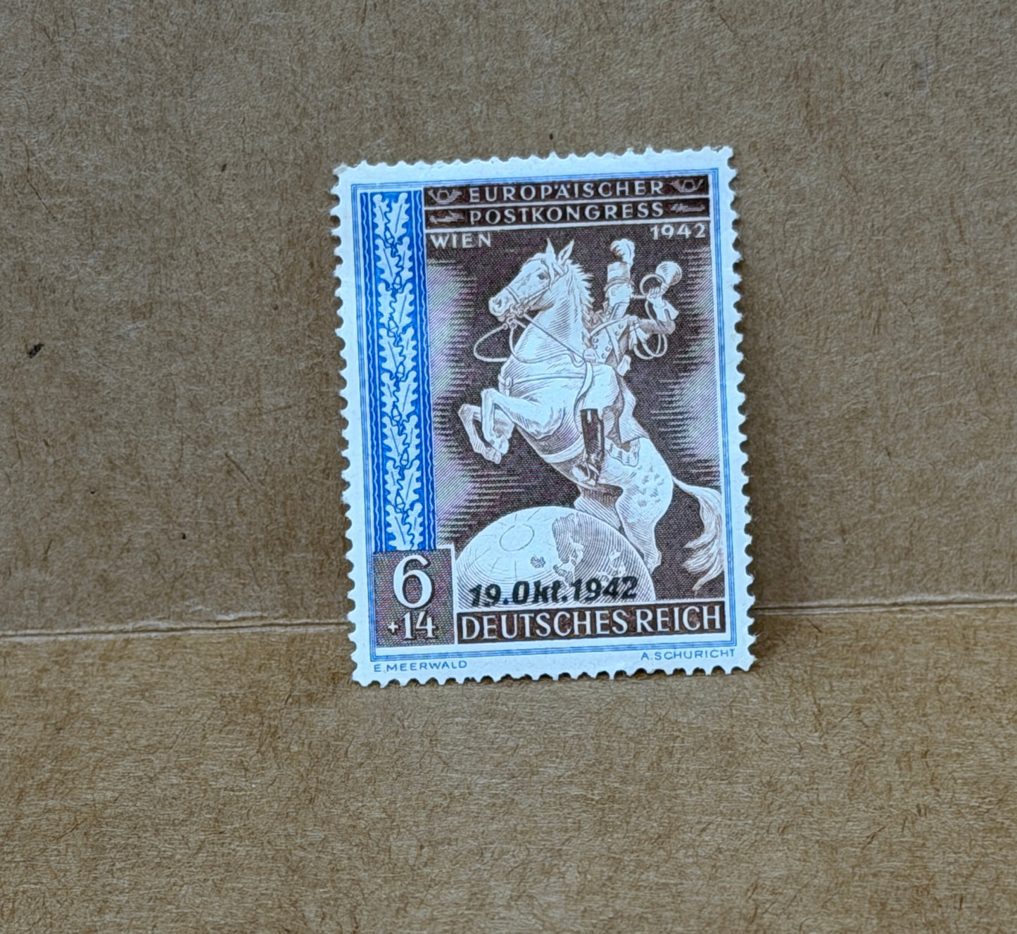 WWII German Stamp Collection – Mixed Denominations & Issues