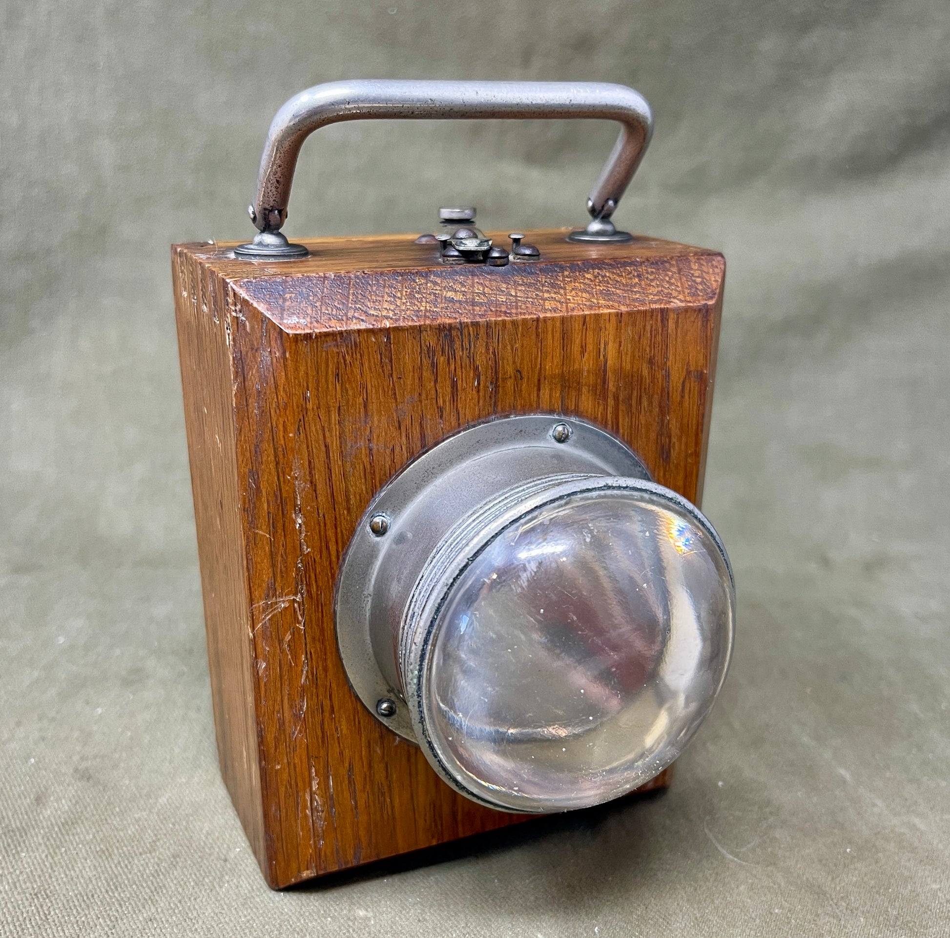 Antique Ever Ready Bullseye Bulb Torch Hand Lamp - For Sale Vintage Classic