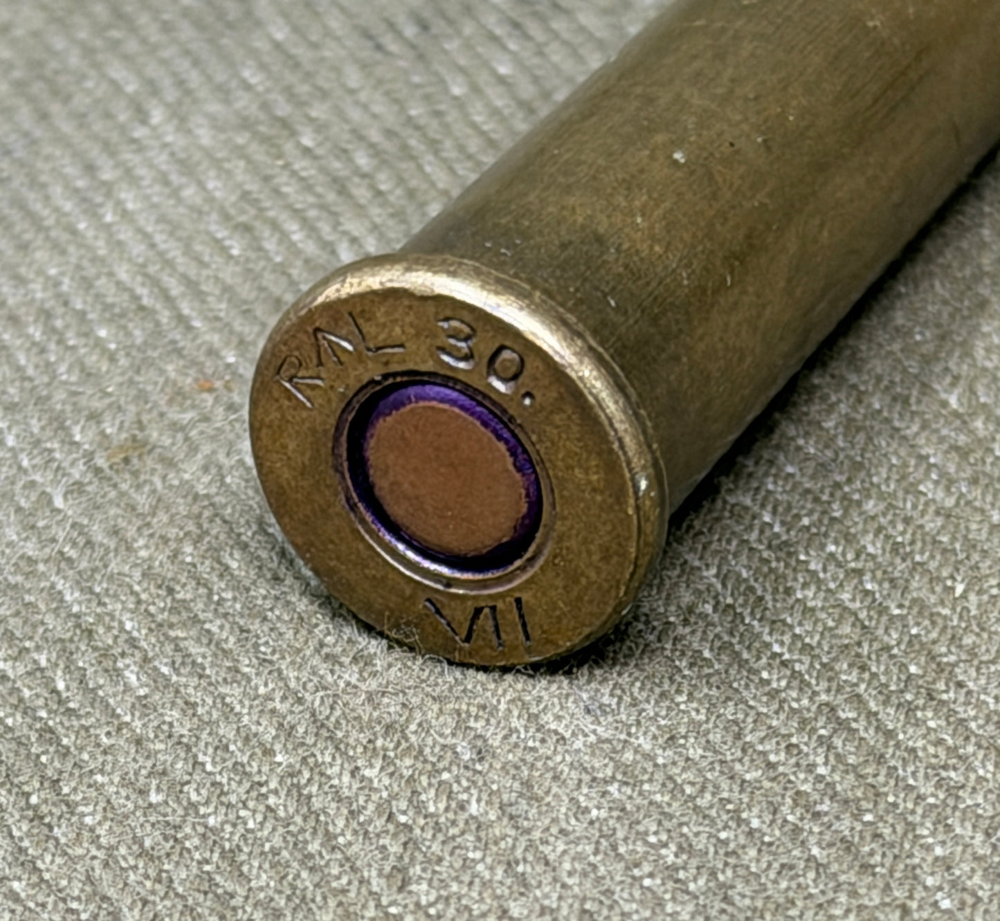 Inert .303 British Round – RL 1930 Headstamp (Royal Laboratory, Woolwich, UK)