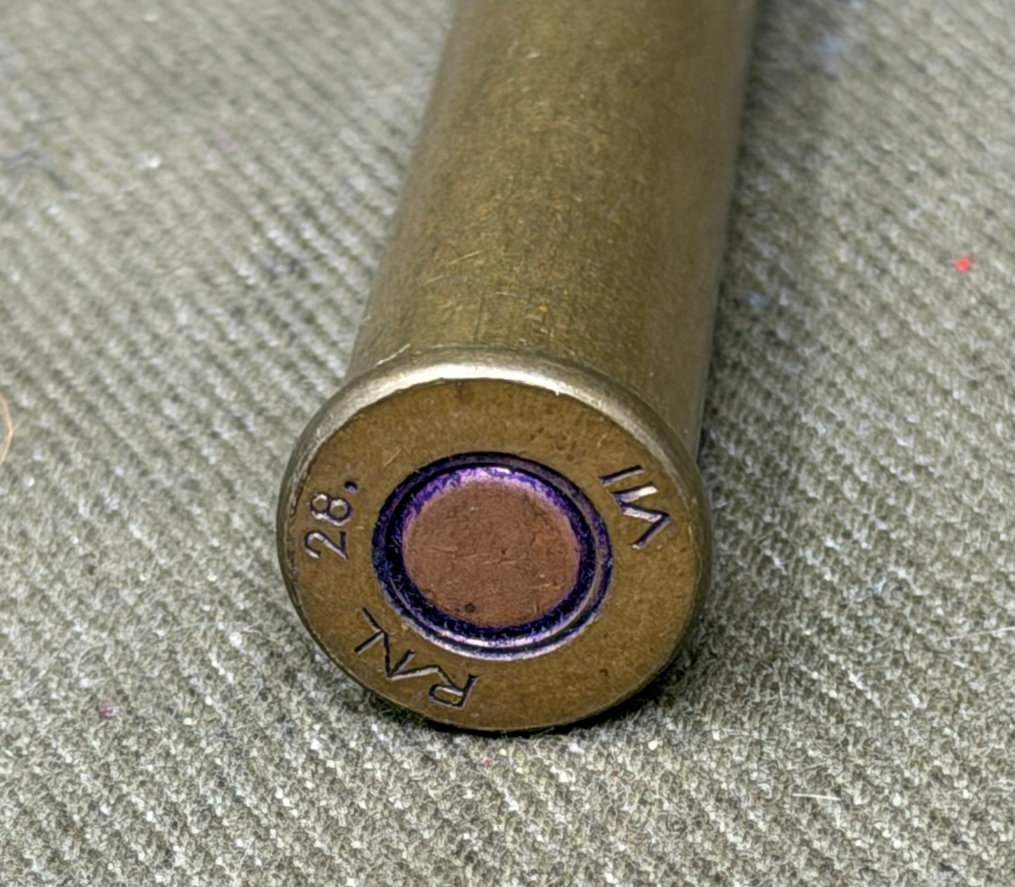 Inert .303 British Round – RL 1928 Headstamp (Royal Laboratory, Woolwich, UK)