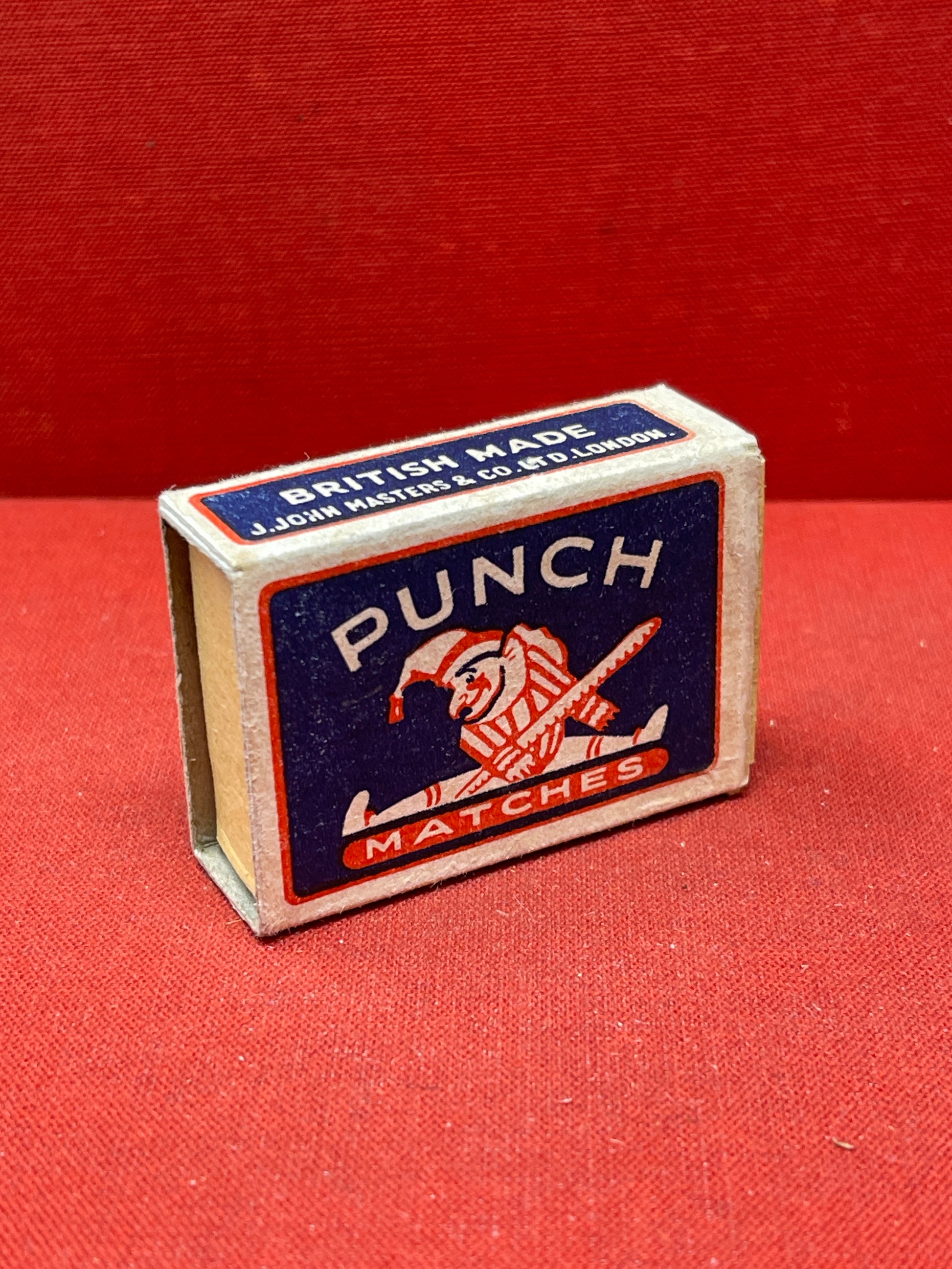 Empty Punch Match Box